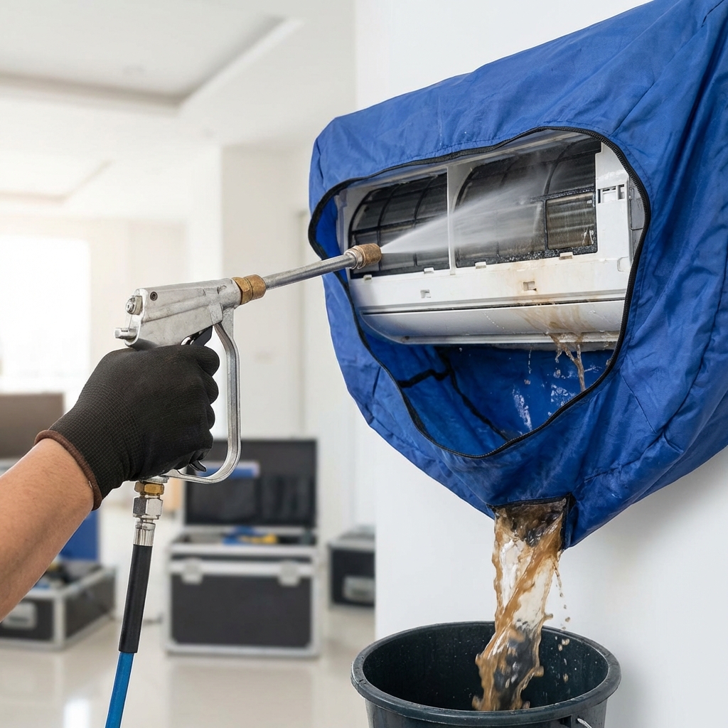 專業技師清洗冷氣